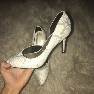 Snake Skin Pumps